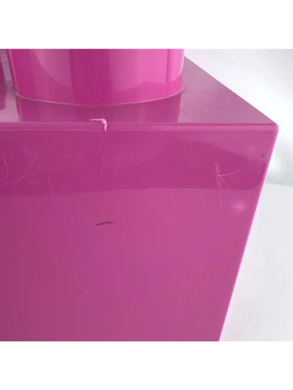 LEGO Pink Storage Brick 2x2 Cube 4 Stud Stackable Container Box #234